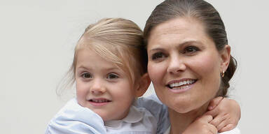Prinzessin Estelle und Victoria von Schweden