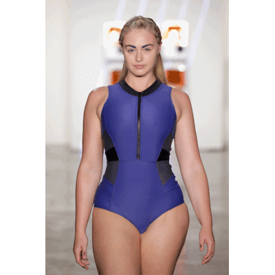 Iskra Lawrence auf der NYFW
