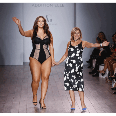 Iskra Lawrence auf der NYFW