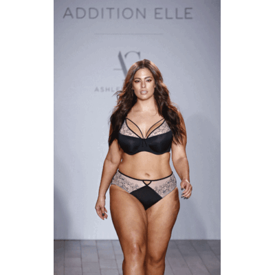 Iskra Lawrence auf der NYFW