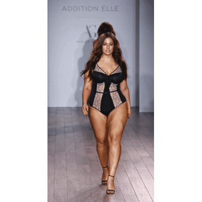 Iskra Lawrence auf der NYFW