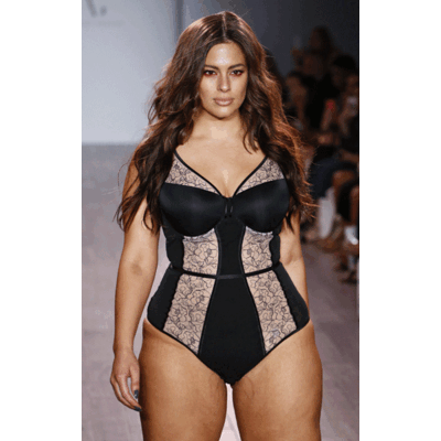 Iskra Lawrence auf der NYFW