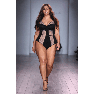 Iskra Lawrence auf der NYFW