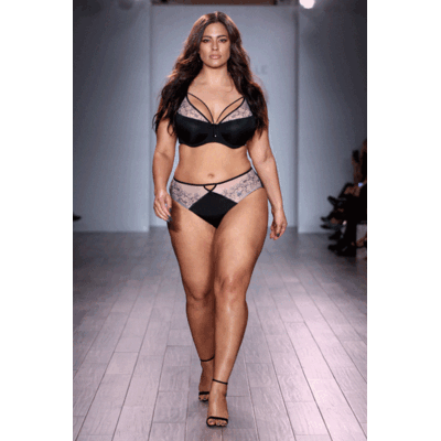 Iskra Lawrence auf der NYFW
