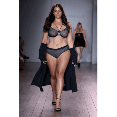 Iskra Lawrence auf der NYFW