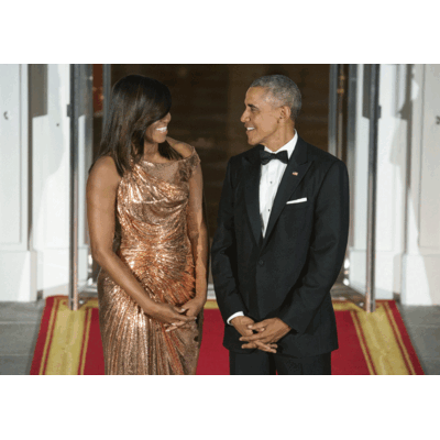 Michelle & Barack Obama 