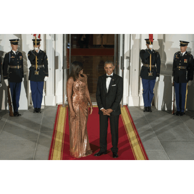 Michelle & Barack Obama 