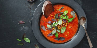 Paradeiser-Brot Suppe