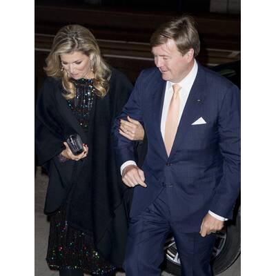 Königin Máxima im Glitzerkleid