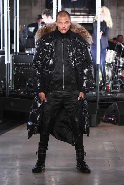 Jeremy Meeks auf der New York Fashion Week