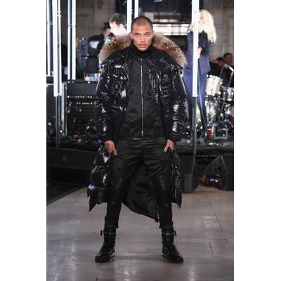 Jeremy Meeks auf der New York Fashion Week