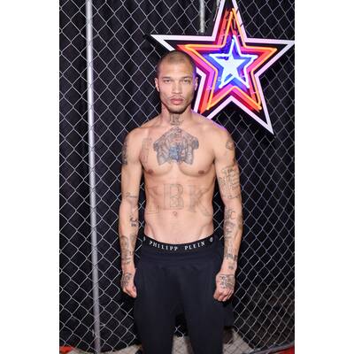 Jeremy Meeks auf der New York Fashion Week