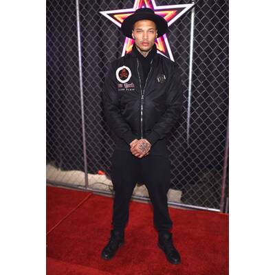 Jeremy Meeks auf der New York Fashion Week