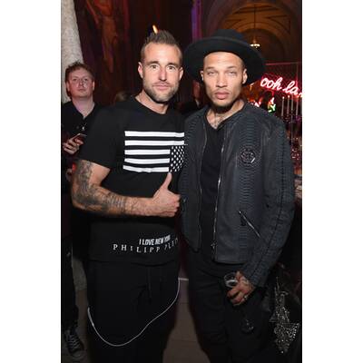 Jeremy Meeks auf der New York Fashion Week