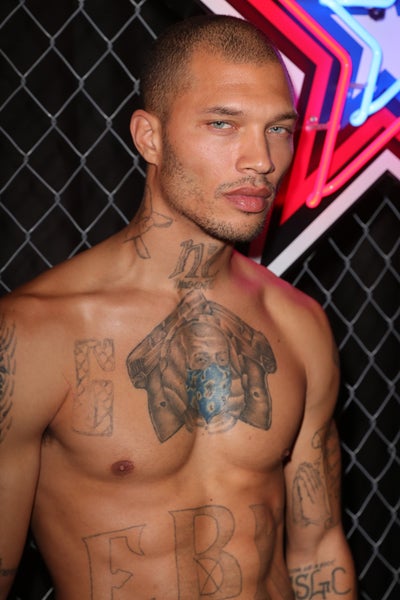 Jeremy Meeks auf der New York Fashion Week