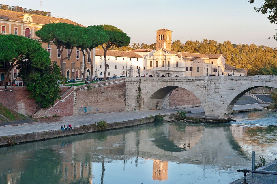 Ponte Garibaldi in Rom