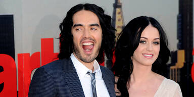 Russell Brand und Katy Perry am Roten Teppich in 2011