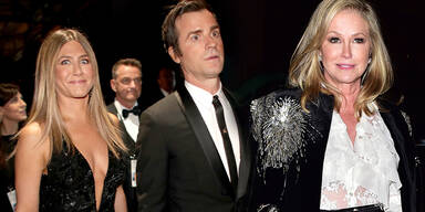 Jennifer Aniston & Justin Theroux, Kathy Hilton