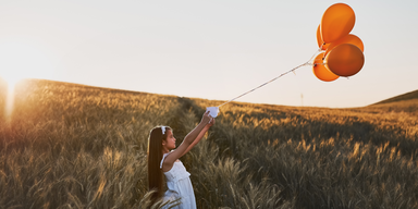 Brief Luftballon M&auml;dchen