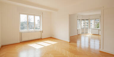 Wohnung leer