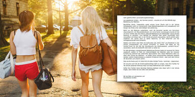 Sch&uuml;lerinnen Verbot