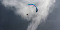 Paragleiter Gleitschirm Gewitter