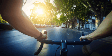 Rennradfahrer Fahrradfahrer Fahrrad Radler