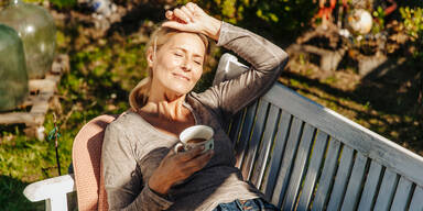 Frau Sonne Fr&uuml;hling Wetter