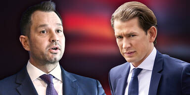 Thomas Schmid und Sebastian Kurz