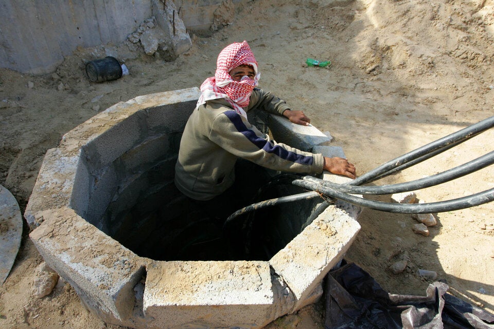 Hamas-Tunnel unter dem Gazastreifen