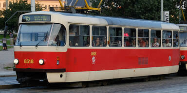 Stra&szlig;enbahn Prag