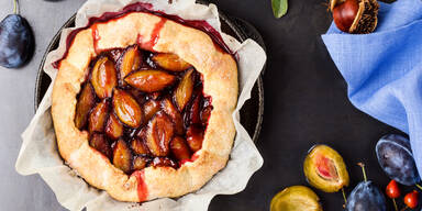 Fruchtiges Rezept: Zwetschken-Galette