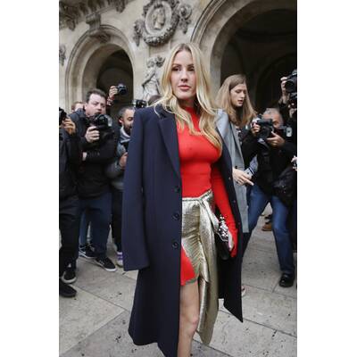 Ellie Goulding: Nippel-Alarm bei der Fashion Week