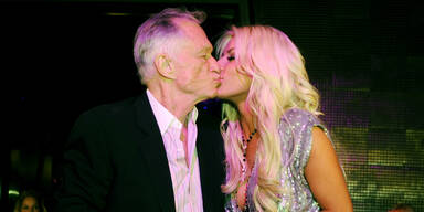 Hugh Hefner und Crystal Hefner
