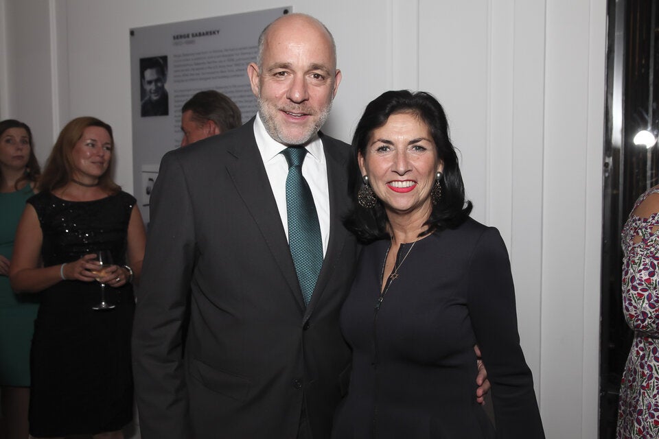 Mit Ehemann Martin Engelbert. 