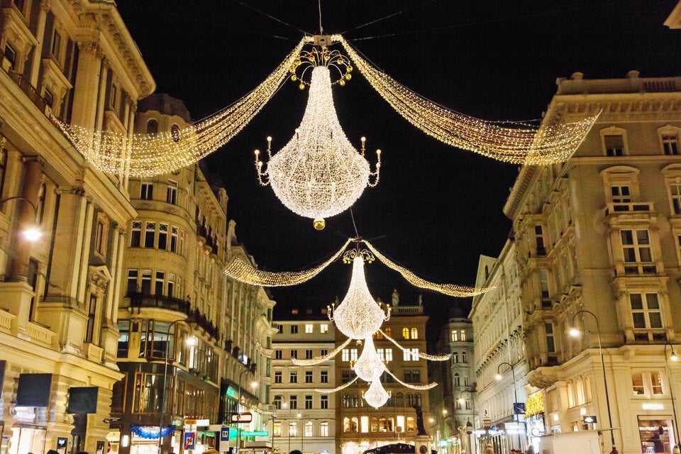 Wiens Einkaufsstraßen erstrahlen im Advent