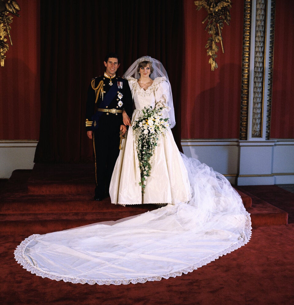 Prinzessin Diana bei ihrer Hochzeit mit Charles im Juni 1981.