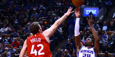 P&ouml;ltls Raptors treffen auf die Kings