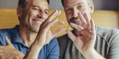 Ehe Trauung homosexuelles P&auml;rchen