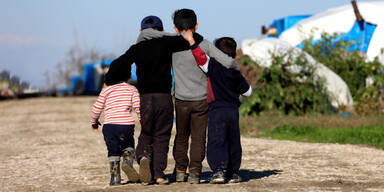 Kinder Fl&uuml;chtlinge