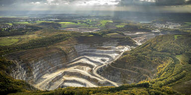 Bergwerk Abbaugebiet