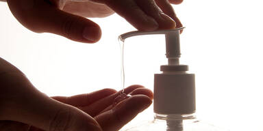 H&auml;nde desinfizieren