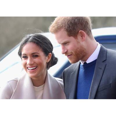 Meghan Marke & Prince Harry in Belfast