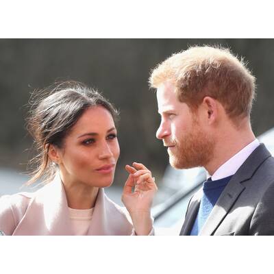 Meghan Marke & Prince Harry in Belfast