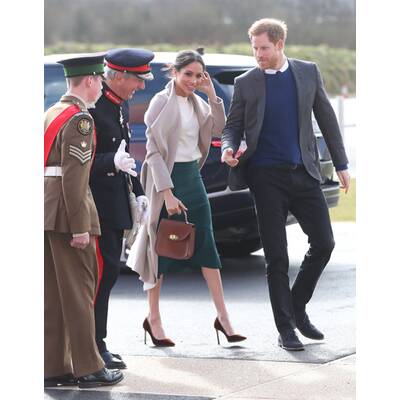 Meghan Marke & Prince Harry in Belfast