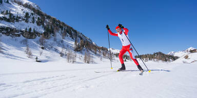 Langlaufen z&auml;hlt zu den nordischen Disziplinen.