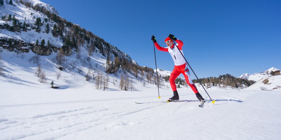 Langlaufen zählt zu den nordischen Disziplinen.