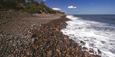 Kieselstrand auf Sardinien