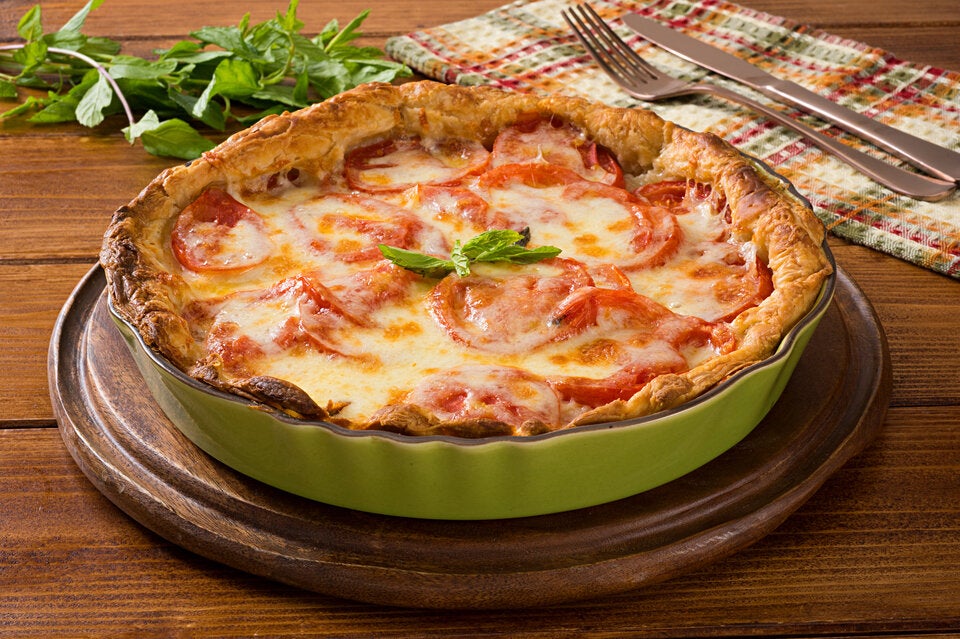 Paradeiser-Quiche.