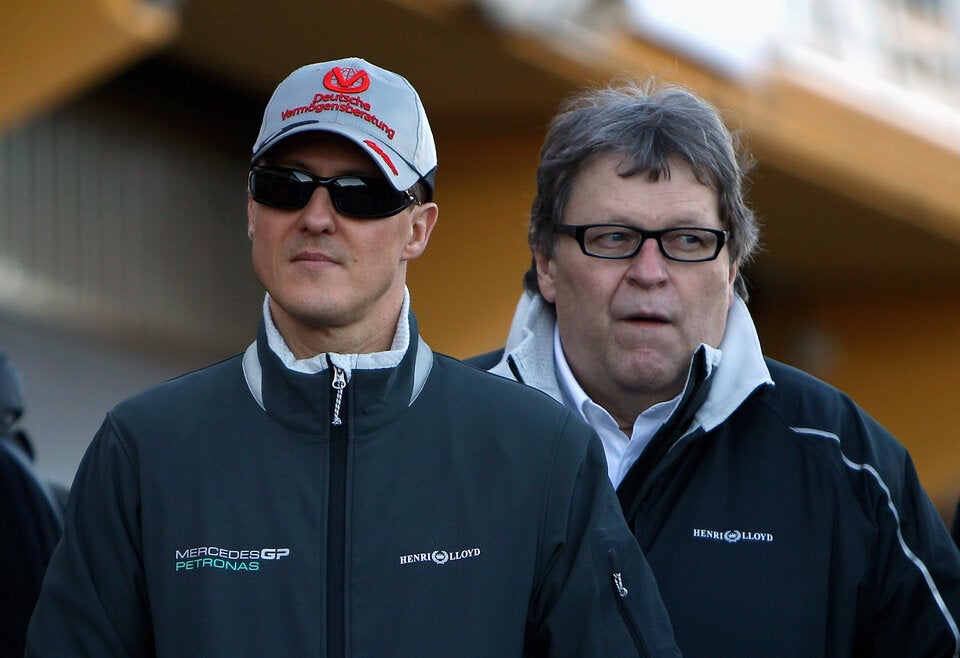 Michael Schumacher und Norbert Haug